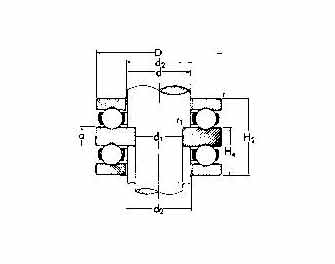 IMPA手冊 編號77376452300型推力軸承(圖1) IMPA手冊 編號77376452300型推力軸承(圖1)