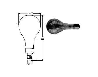 IMPA手冊 編號790238標準透明燈泡E-39(圖1)
