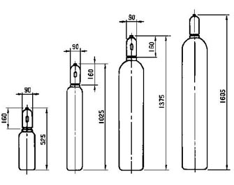 IMPA手冊 編號8501XX氮氣瓶(圖1) IMPA手冊 編號8501XX氮氣瓶(圖1)