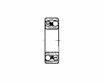 IMPA手冊 編號7711082200型雙溝自動調心型球軸承(圖1) IMPA手冊 編號7711082200型雙溝自動調心型球軸承(圖1)