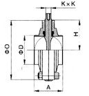 D61X衛生級焊接蝶閥(圖3)