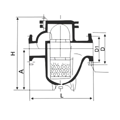 LPG-法蘭U型過濾器(圖1)