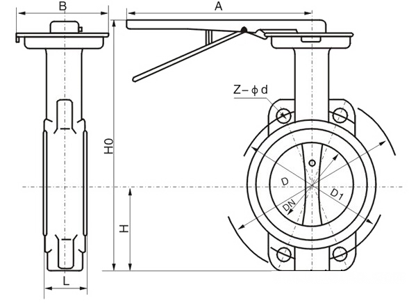D71X手動蝶閥(圖1)