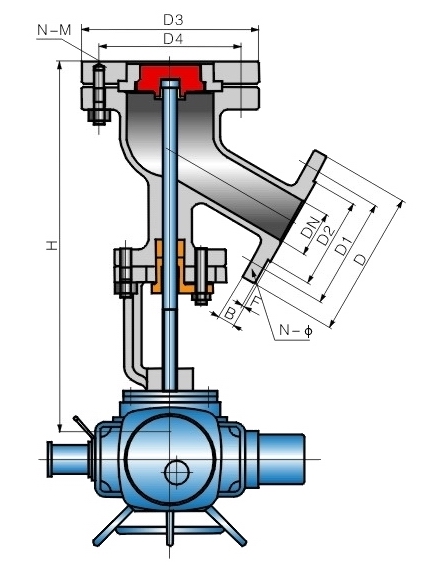 HG5-89不銹鋼電動放料閥(圖1)