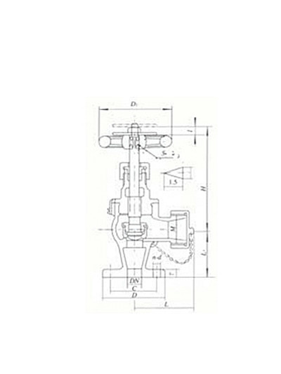 船用日標鑄鐵消防閥JIS F7333(圖2)