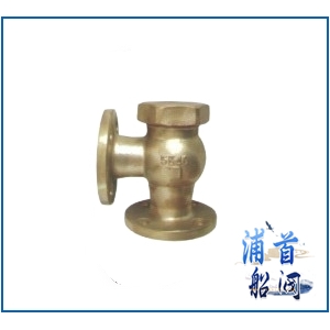 船用日標青銅直角止回閥F7416 F74