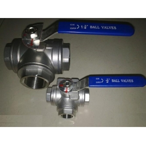 Q14F,Q15F三通內螺紋球閥