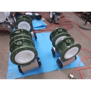 D641F46氣動(dòng)法蘭襯氟蝶閥